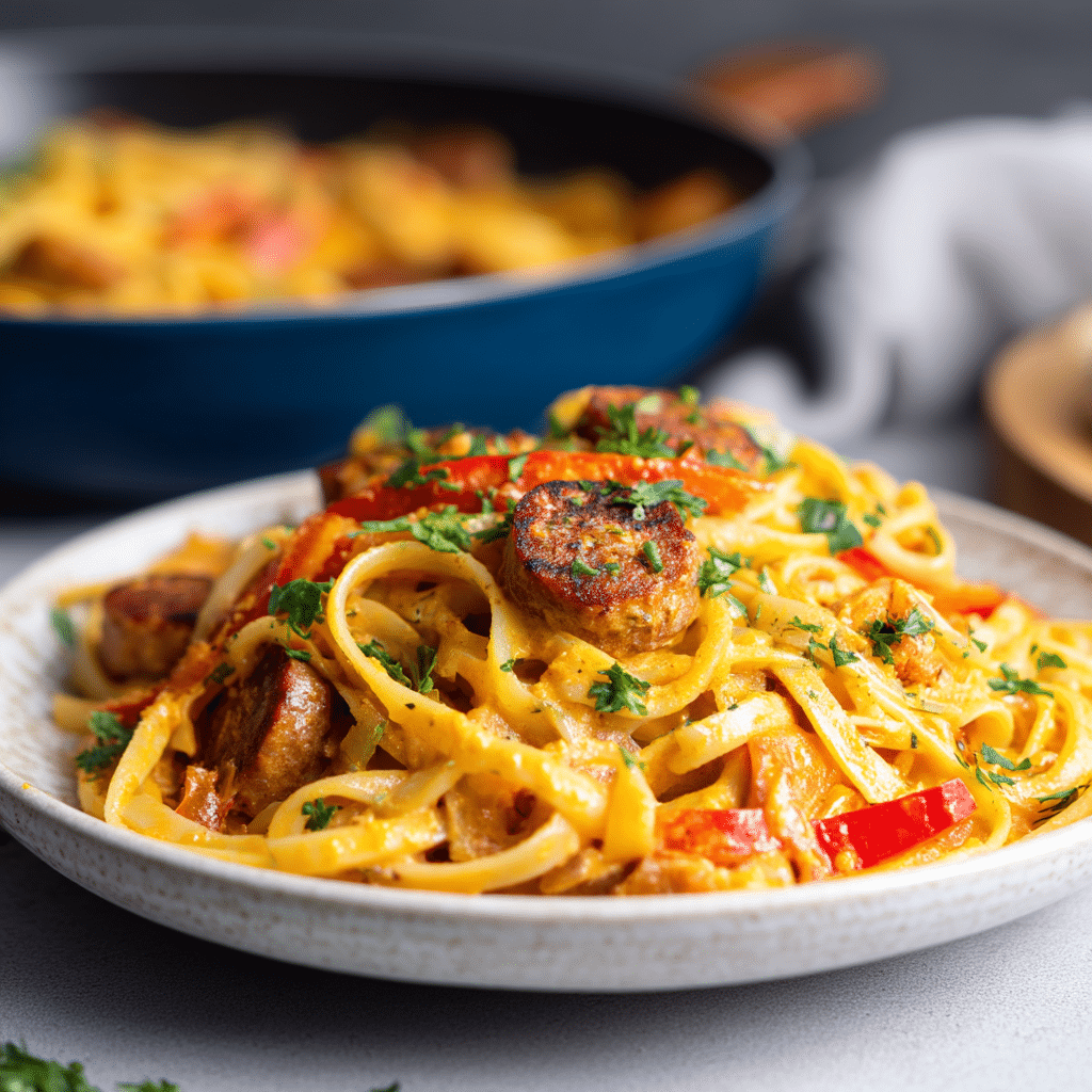 Creamy Sausage Pasta Recipe
