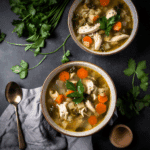 Chunky Turkey Spinach Soup Recipe