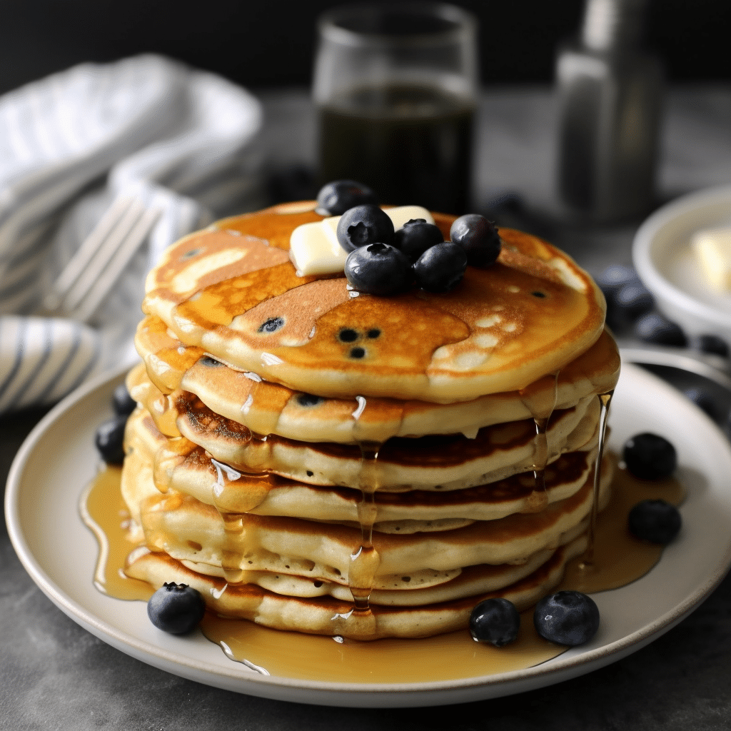 Fluffy Protein Pancakes without Protein Powder Recipe