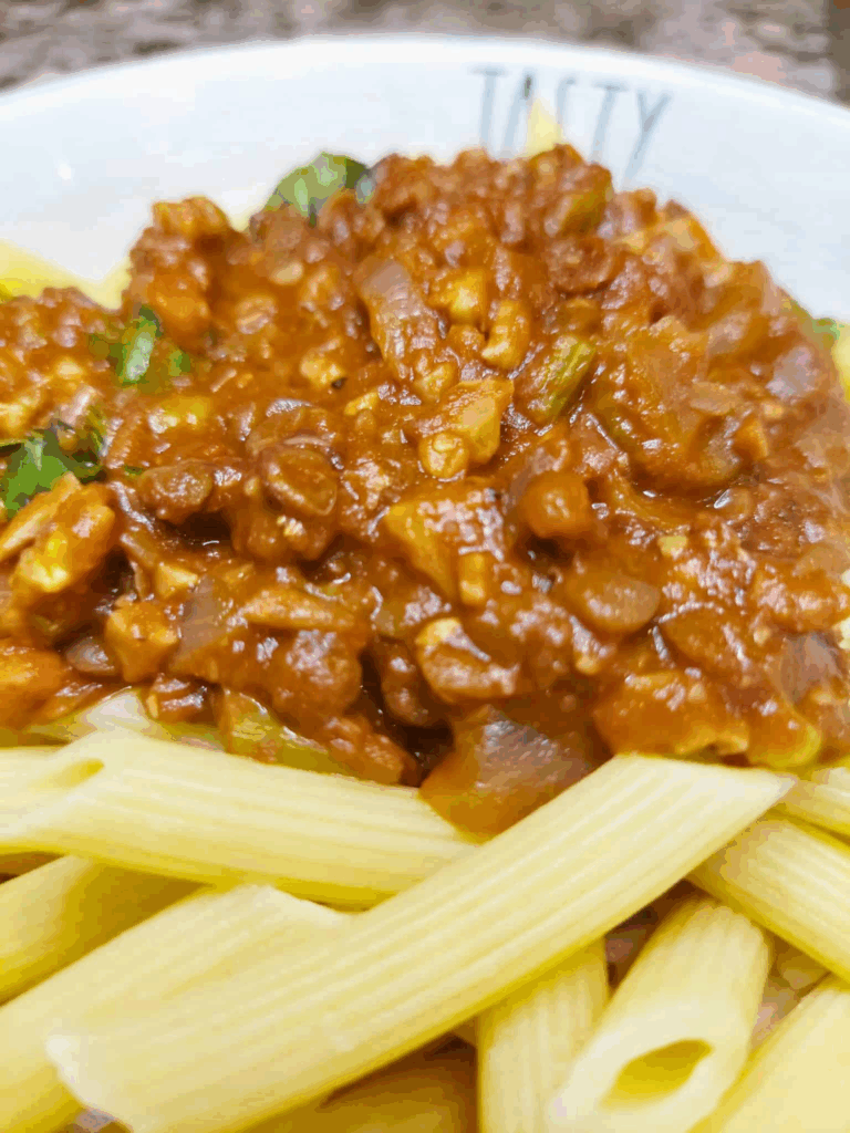 Vegan Walnut Bolognese (Rich and Hearty) Recipe