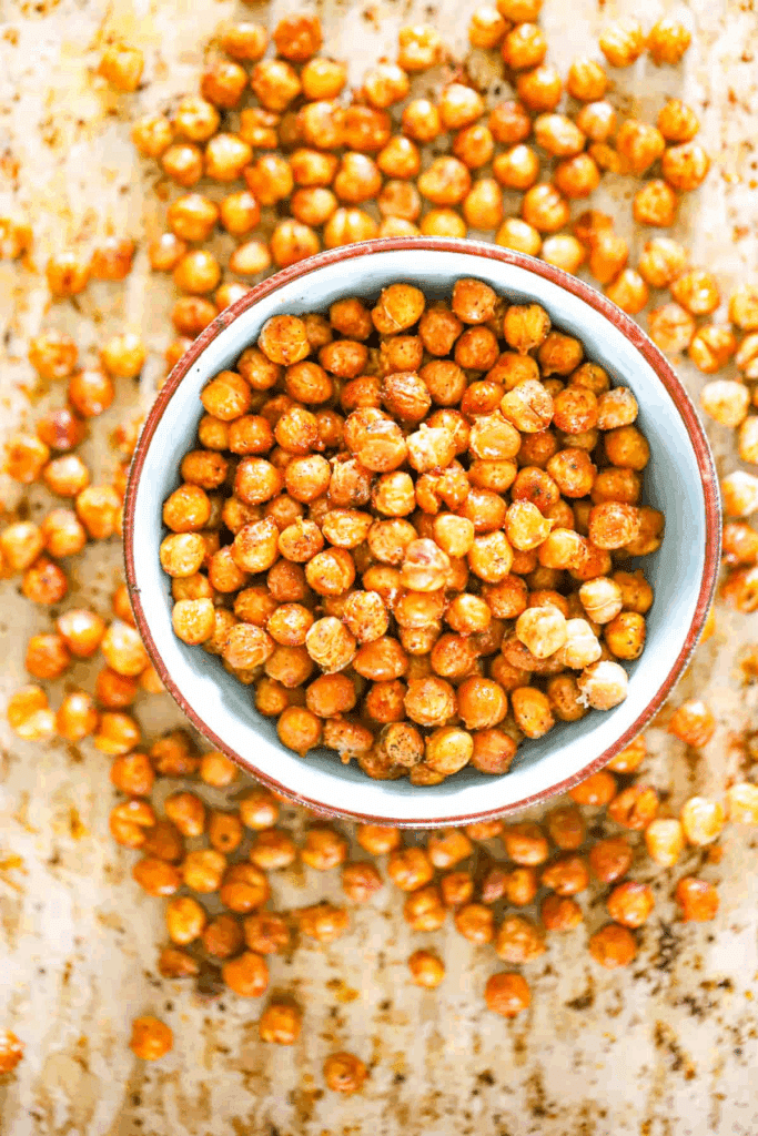 Easy Roasted Crispy Chickpeas Recipe