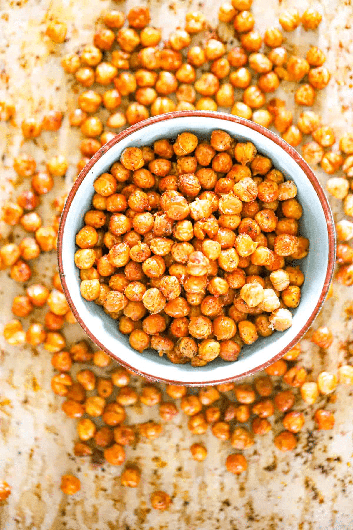 Easy Roasted Crispy Chickpeas Recipe