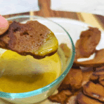 Seitan Strips with Mustard Dip Recipe