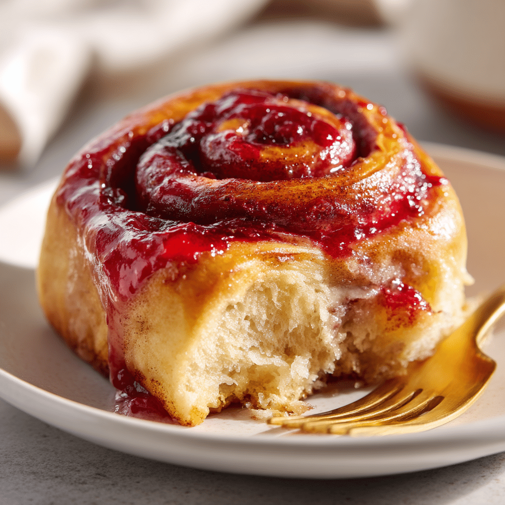 Cranberry Orange Cinnamon Rolls with Cream Cheese Frosting Recipe