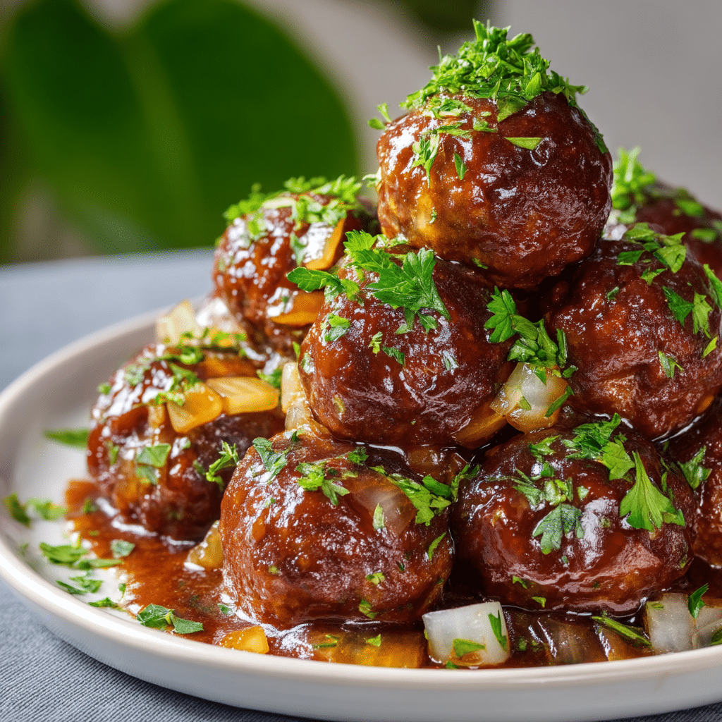 Delightful Salisbury Steak Meatballs for Dinner Recipe