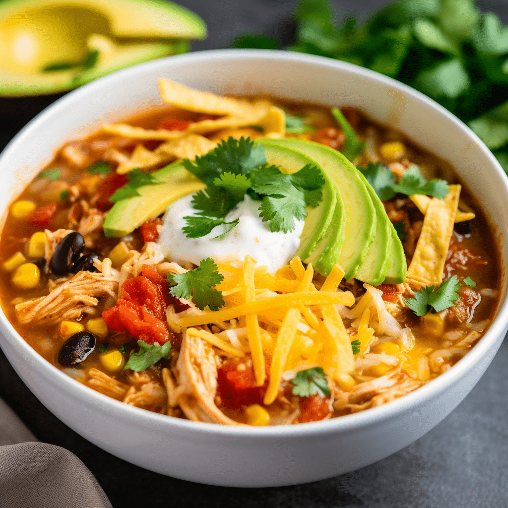 Easy 30-Minute Homemade Chicken Tortilla Soup Recipe