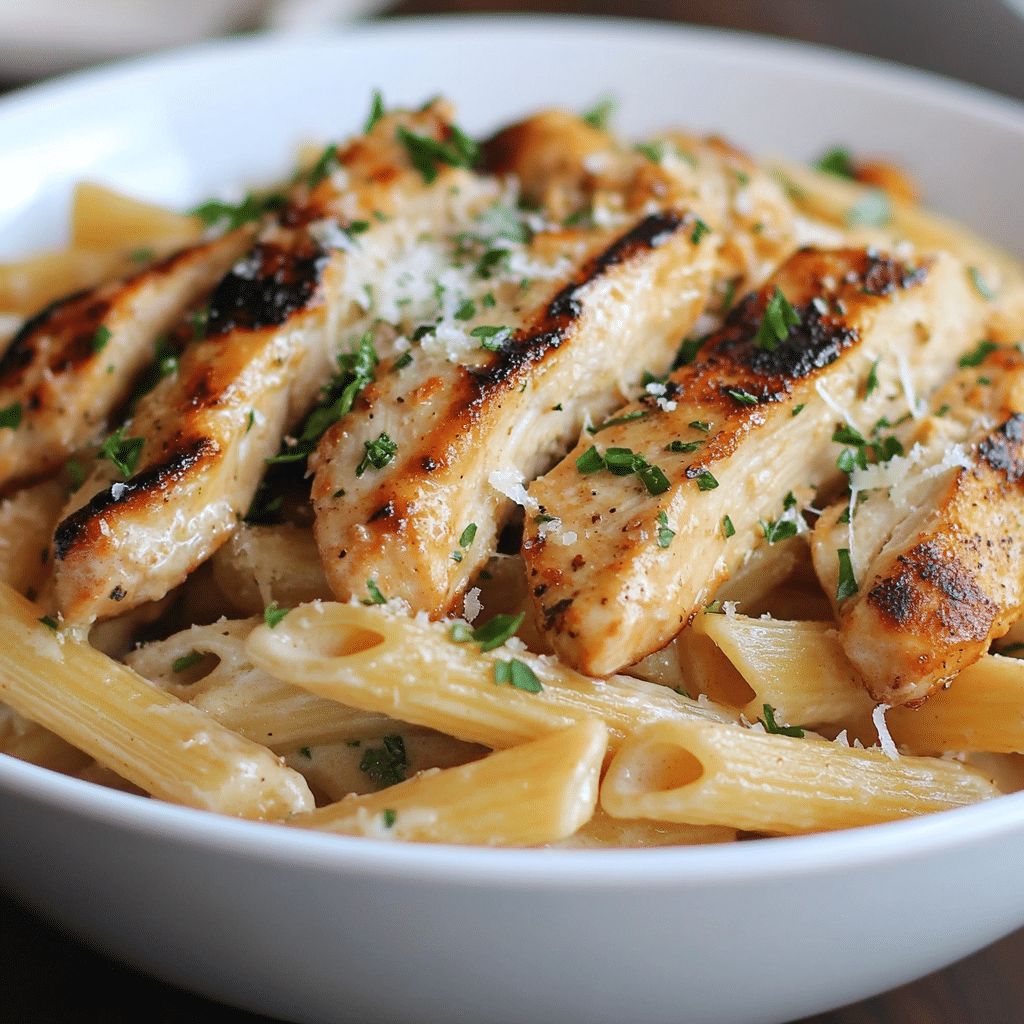 Creamy Cajun Chicken Penne Pasta Recipe