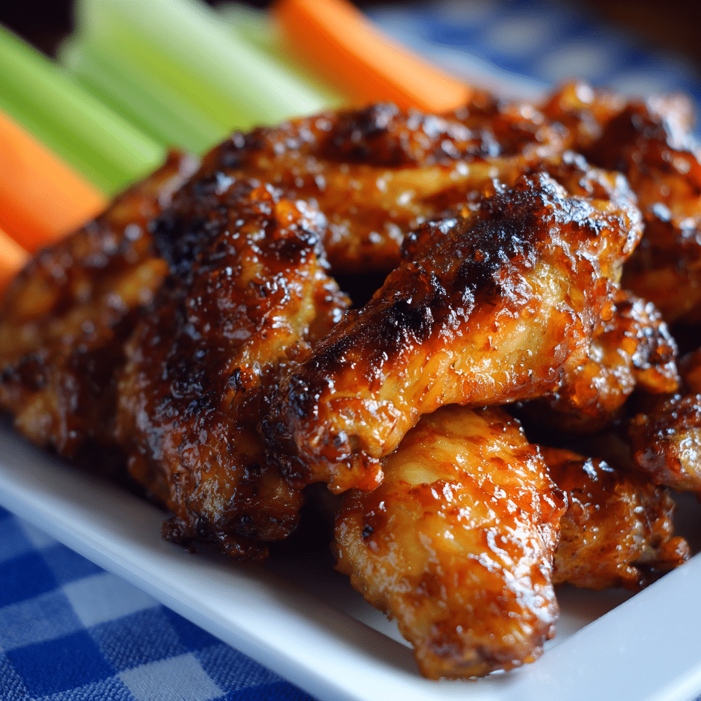 Marinated Spicy Chicken Wings Recipe