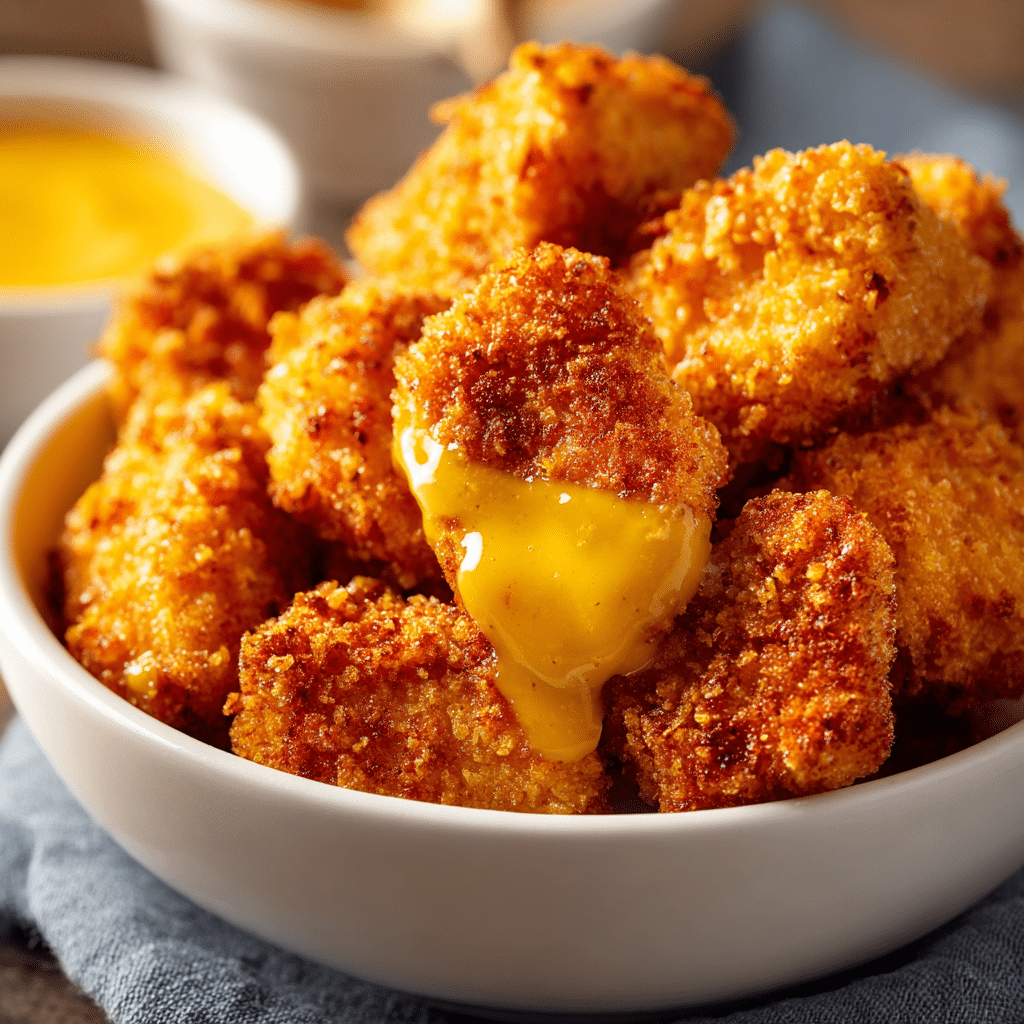 Air Fryer Crispy Chicken Nuggets Recipe