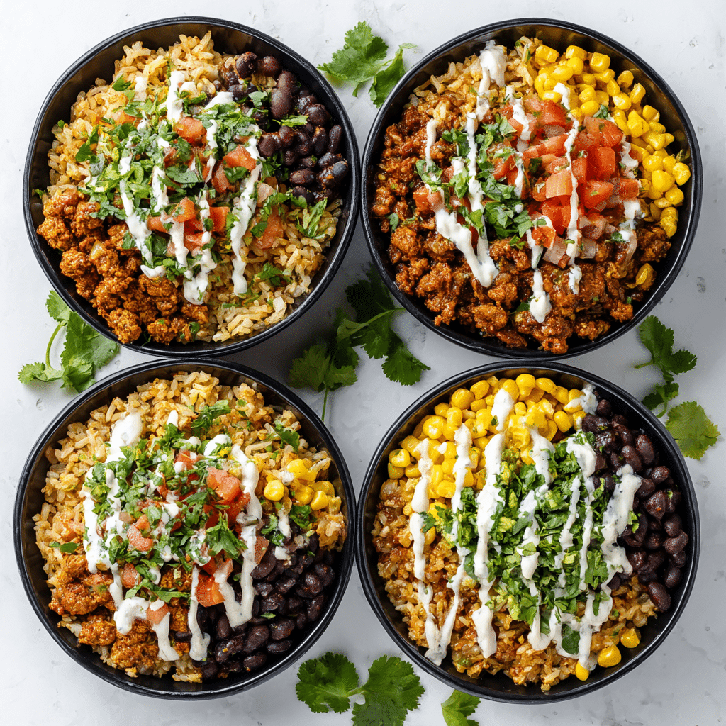Chicken Burrito Bowl Meal Prep Recipe