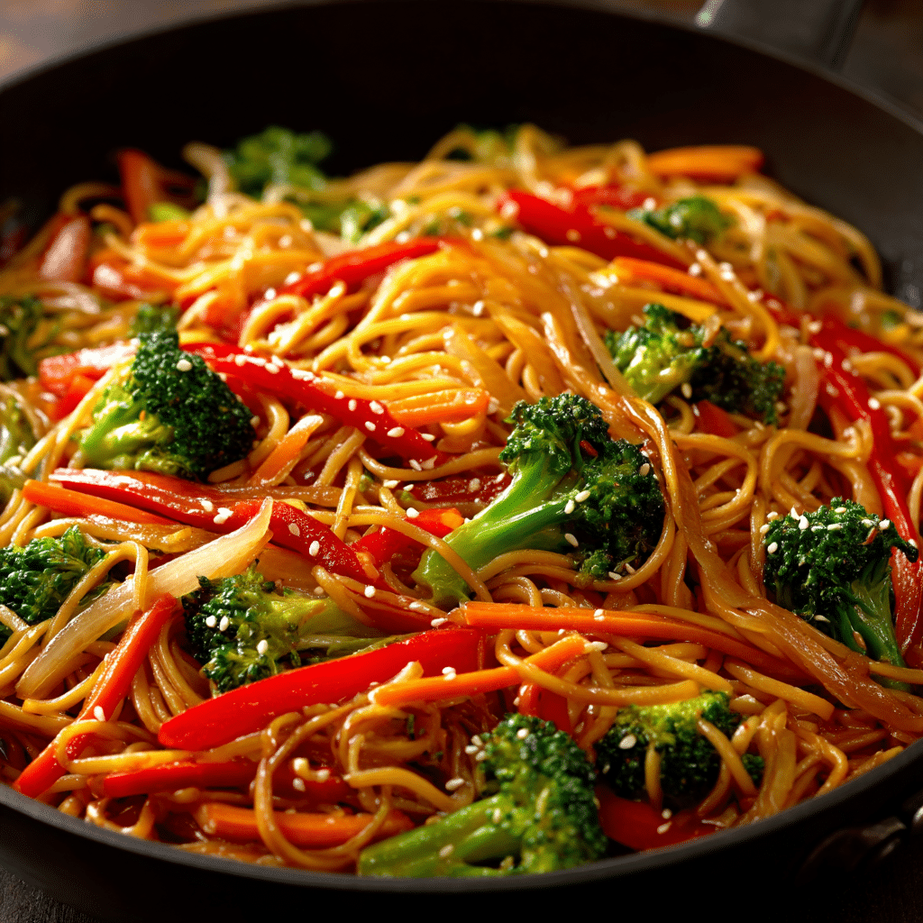 Veggie Lo Mein Recipe