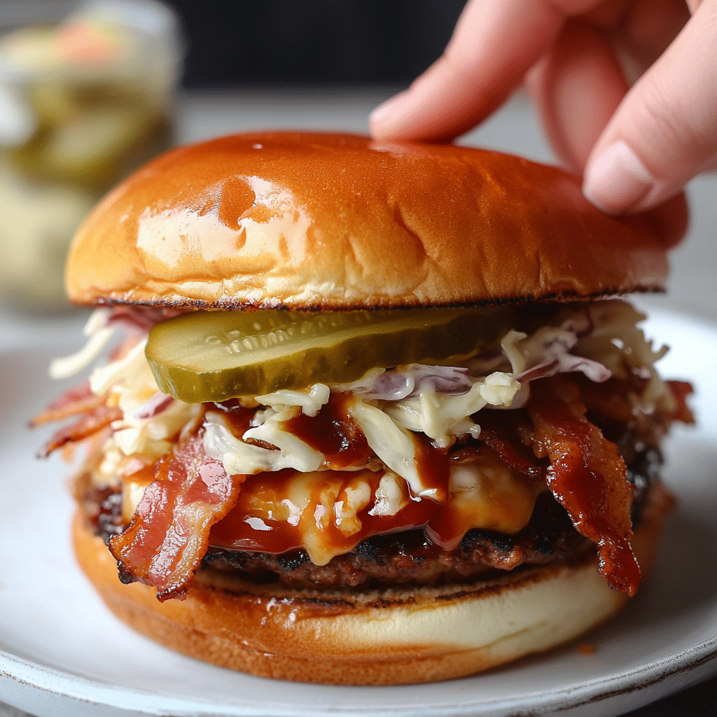 BBQ Bacon Burger Recipe