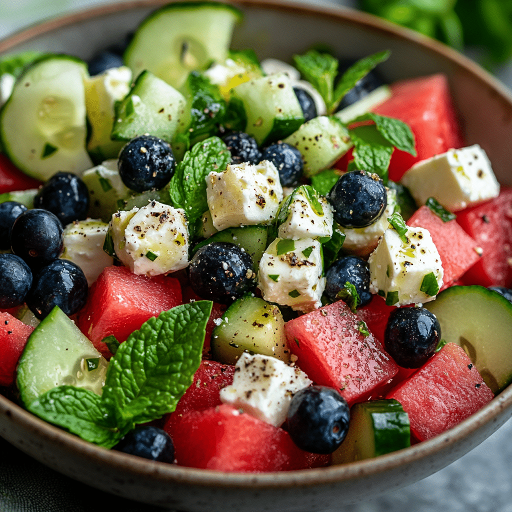 Watermelon Feta Salad Recipe