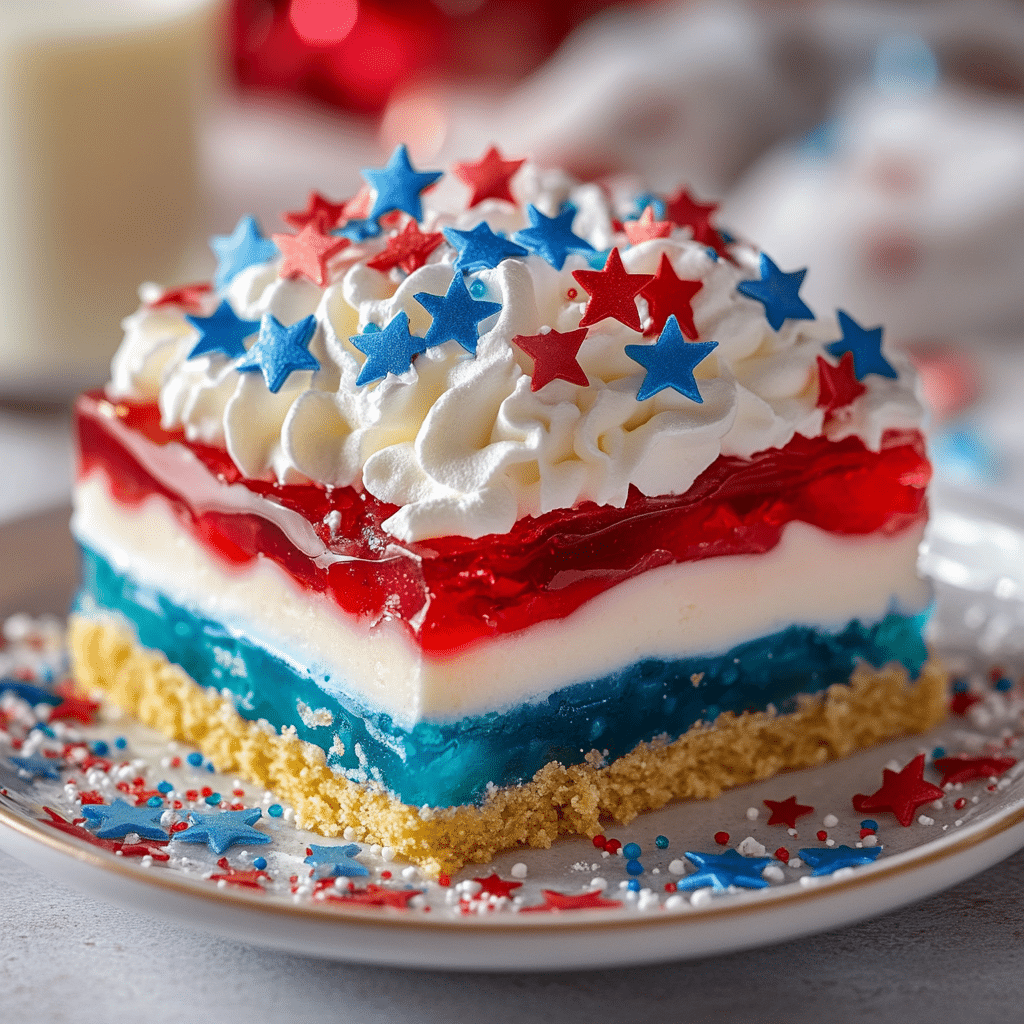 No Bake Berry Lush Recipe