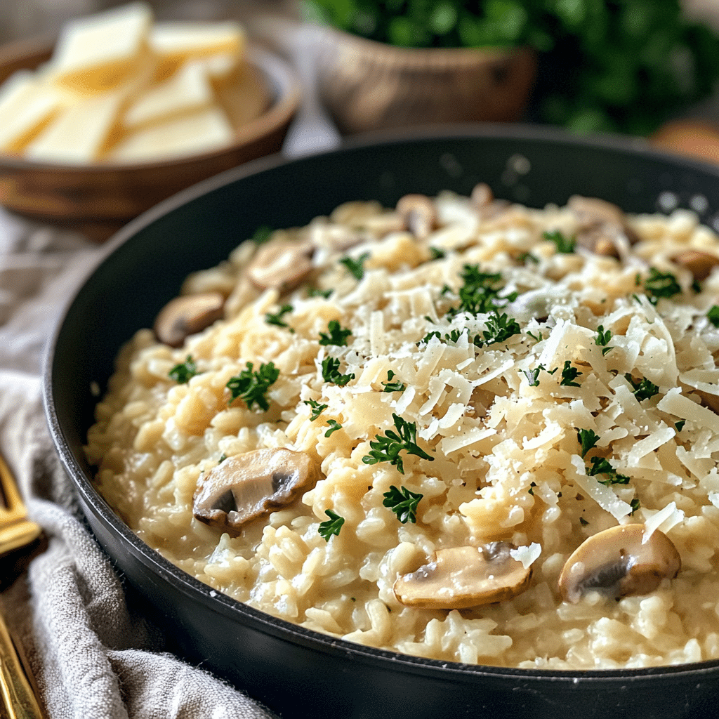 Mushroom Risotto Recipe