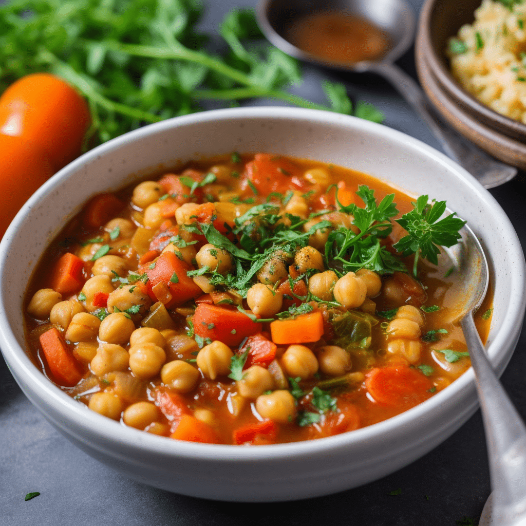 Chickpea Stew (Vegan, Gluten-Free) Recipe