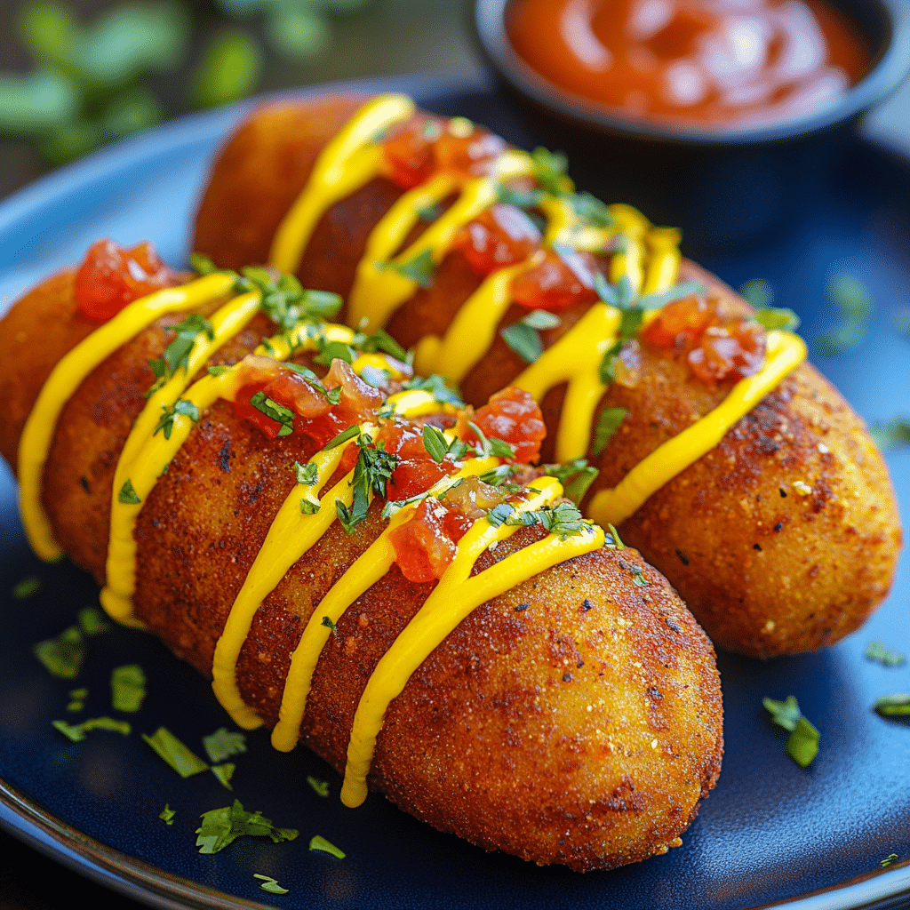 Crispy Homemade Corn Dogs Recipe