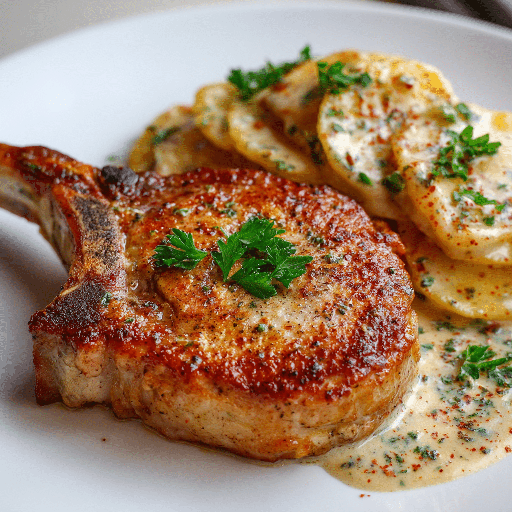 Best Pork Chop Potato Casserole Recipe