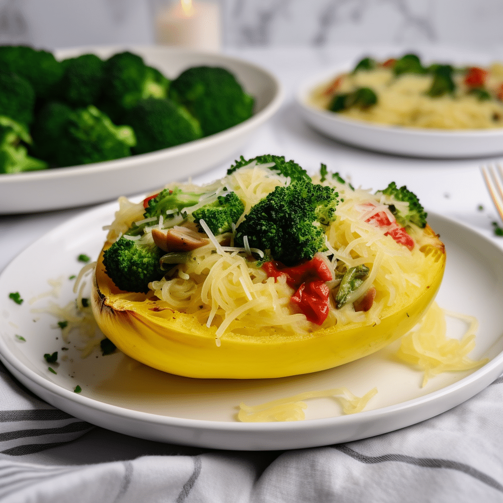 Vegan Spaghetti Squash Mac 'n Cheese Recipe