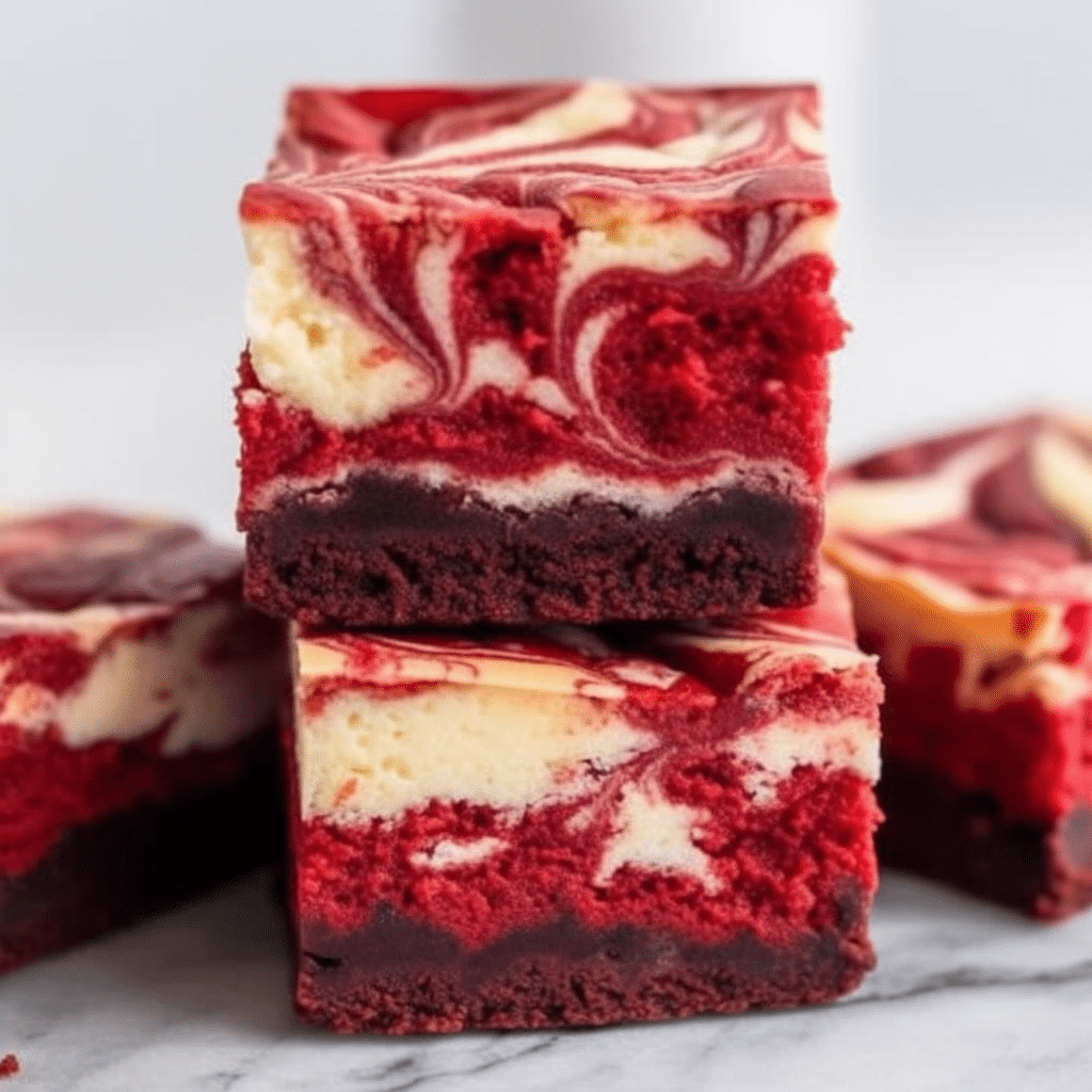Red Velvet Cheesecake Brownies Recipe