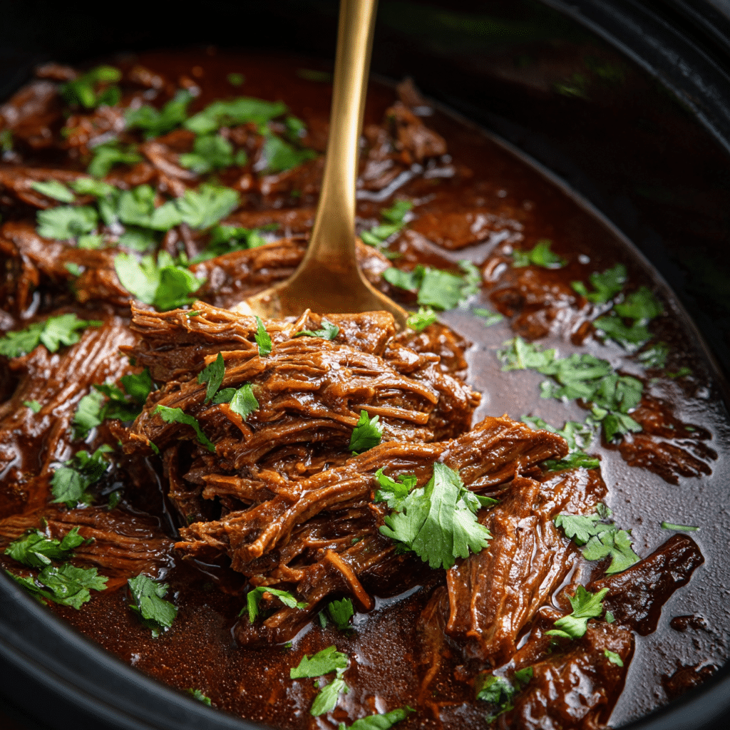 Chipotle Beef Barbacoa (Slow Cooker)