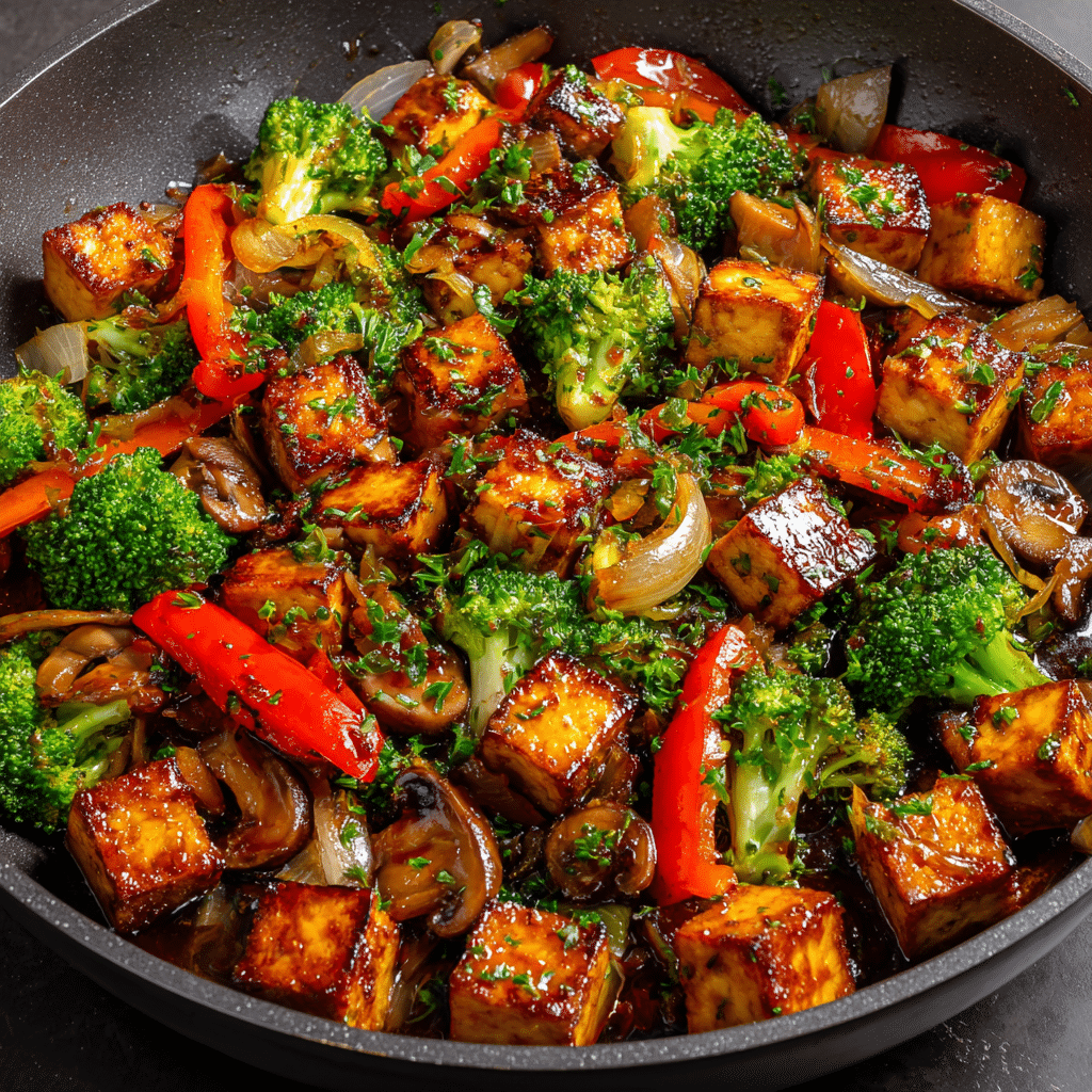 Quick & Easy Tofu Stir Fry with Vegetables