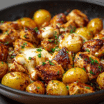 Garlic Parmesan Chicken and Potatoes (One-Pan Dinner)