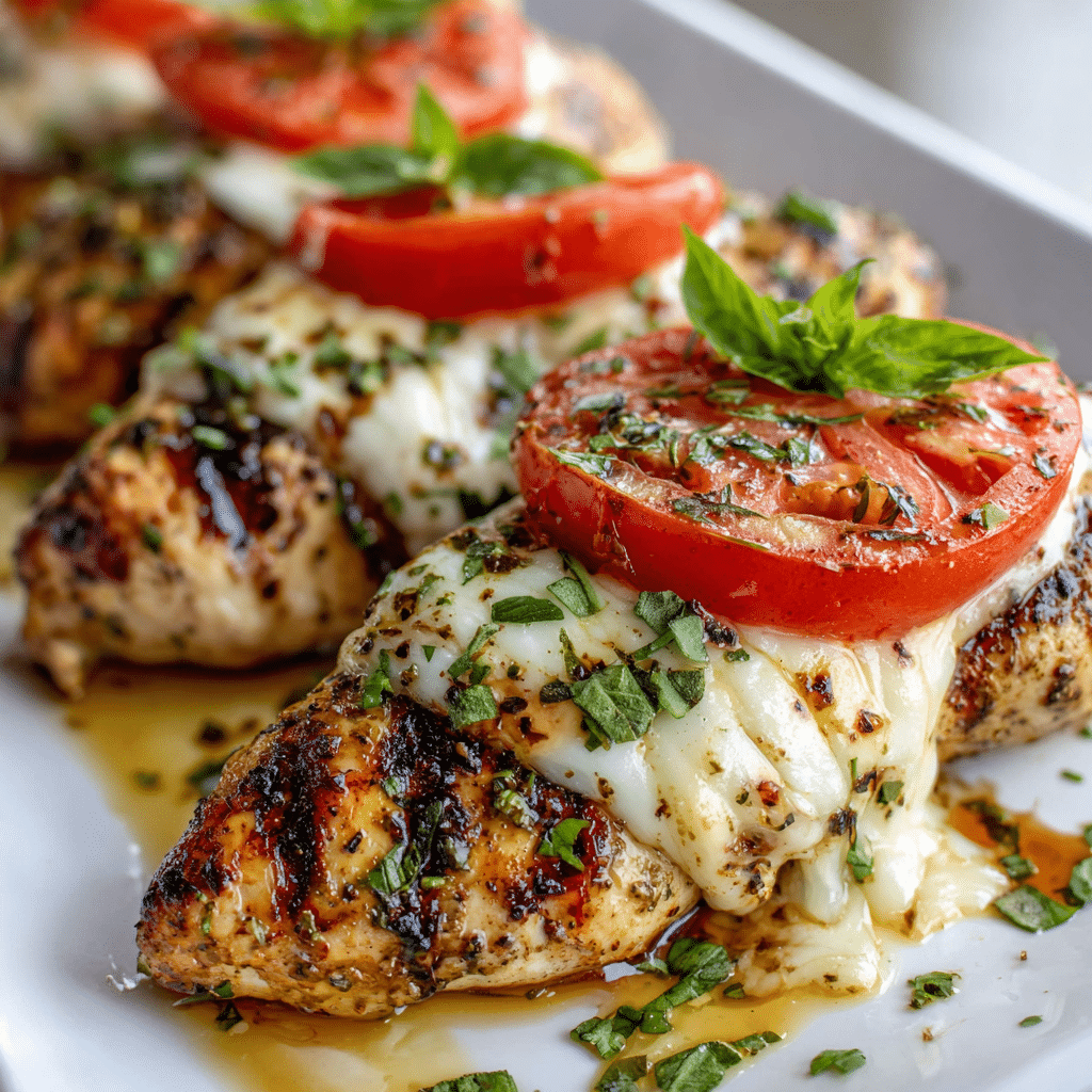 Easy Caprese Stuffed Chicken Breast Recipe