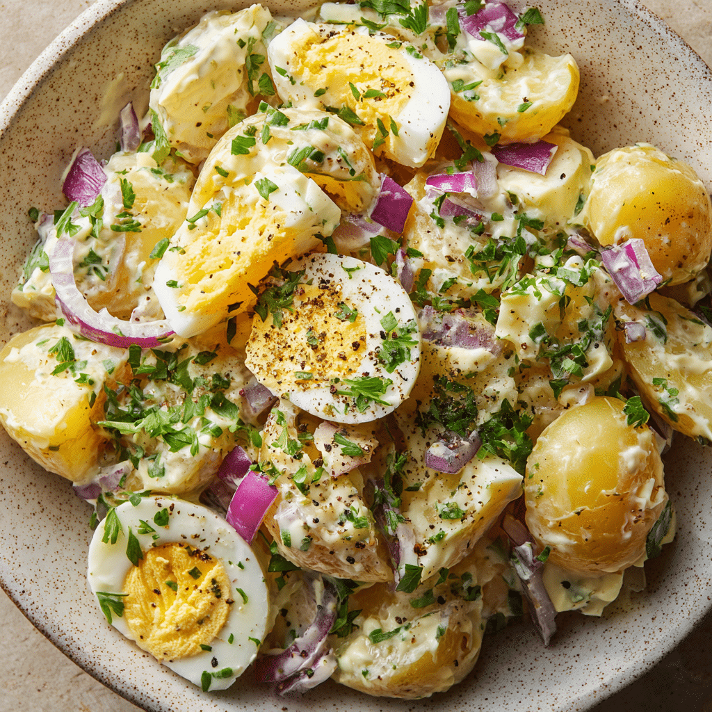Classic Mustard Potato Salad Recipe