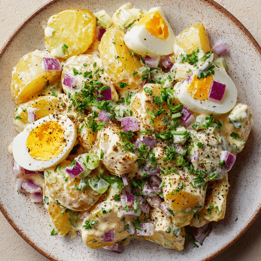 Classic Mustard Potato Salad Recipe