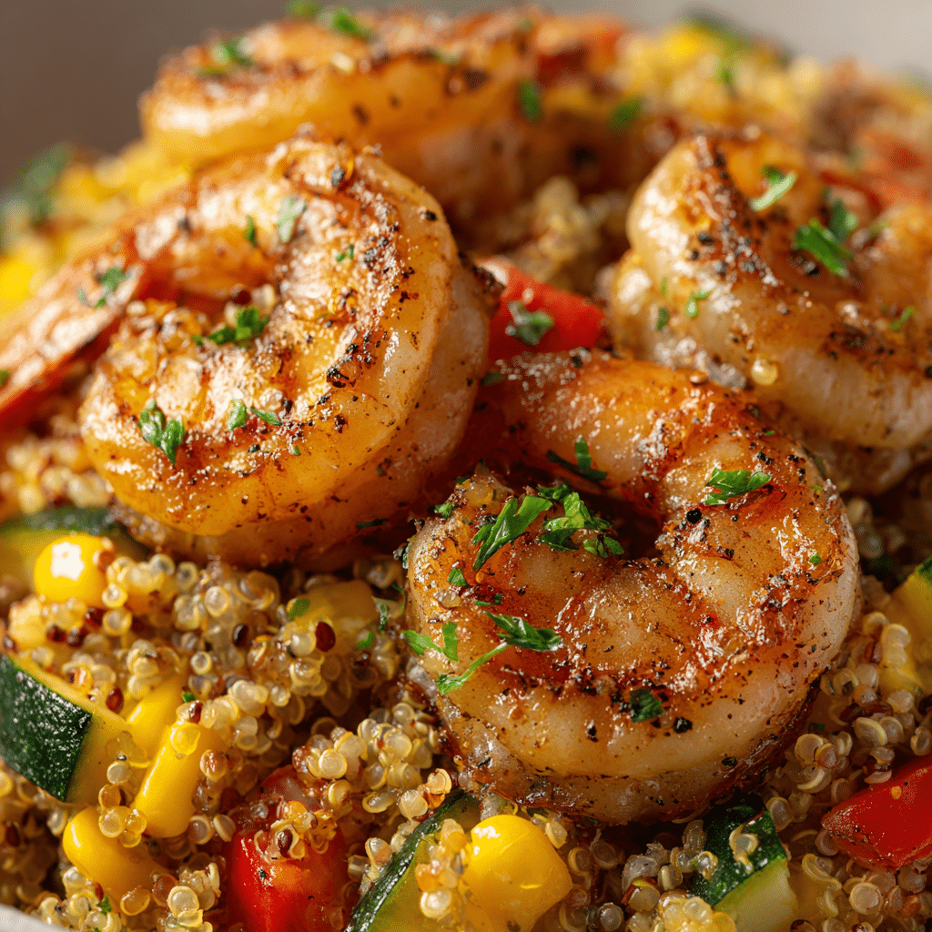 Cauliflower Fried Rice with Shrimp (Healthy & Quick)