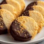 Chocolate Orange Shortbread Cookies