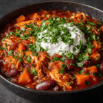 Slow Cooker Chicken and Sweet Potato Chili