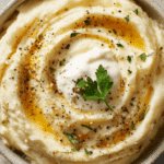 Mashed Cauliflower with Sour Cream (Low-Carb)