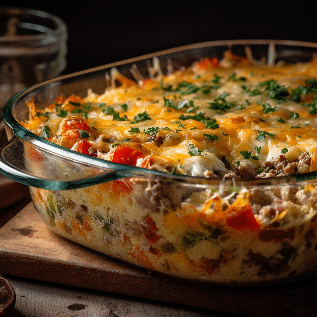 Easy Philly Cheese Steak Casserole Recipe