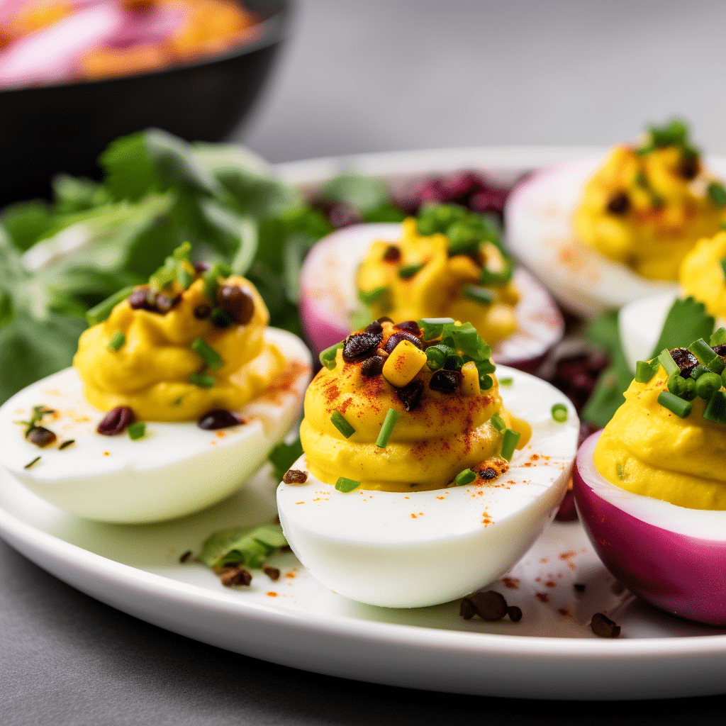 Mexican Street Corn Deviled Eggs Recipe