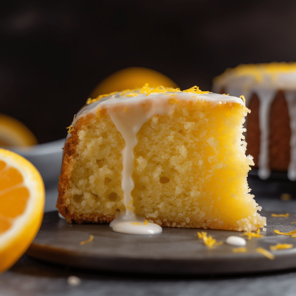 Orange Poke Cake with Honey-Orange Glaze Recipe