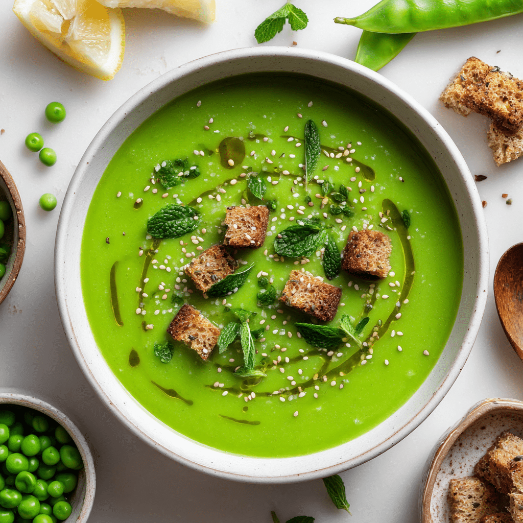 Fresh Pea Soup Recipe