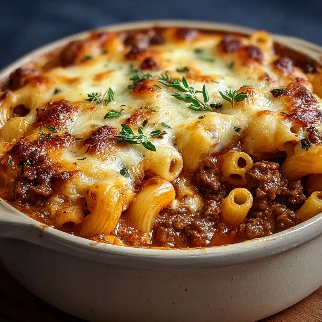 Delicious Angel Beef Casserole Recipe - Recipe Image