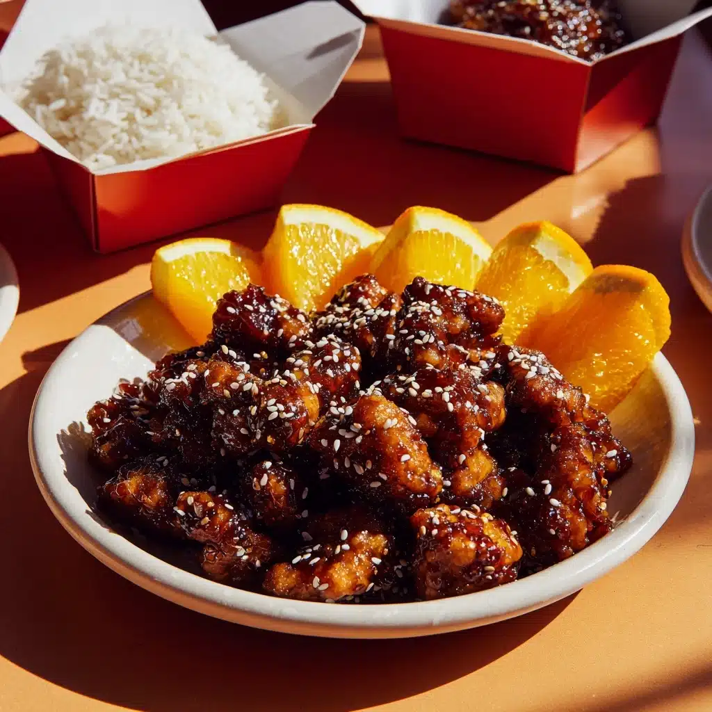 Air Fried Orange Chicken Recipe - Recipe Image