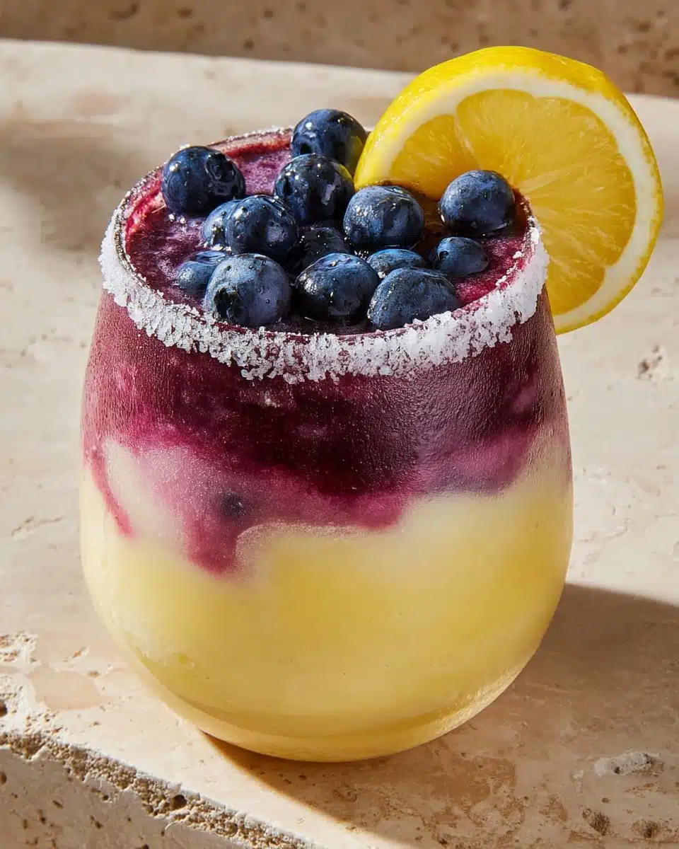 Blueberry Lemon Drop Slushies Recipe