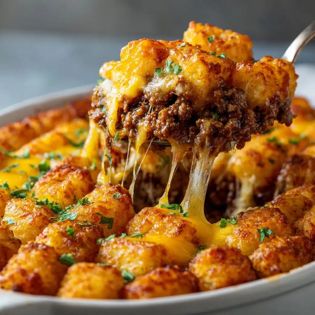 Easy Cowboy Casserole with Tater Tots Recipe