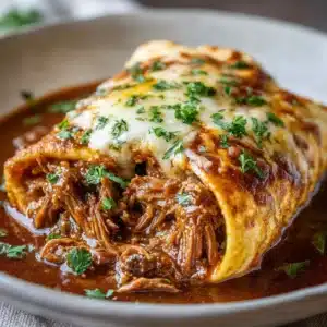 Creamy Chile Colorado Burritos Recipe