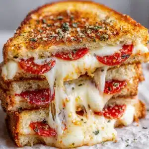 Pizza Grilled Cheese Sandwiches Recipe