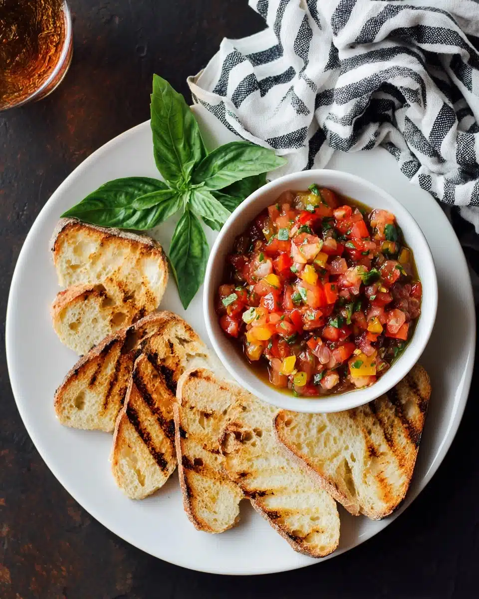 Heirloom Tomato Bruschetta Recipe