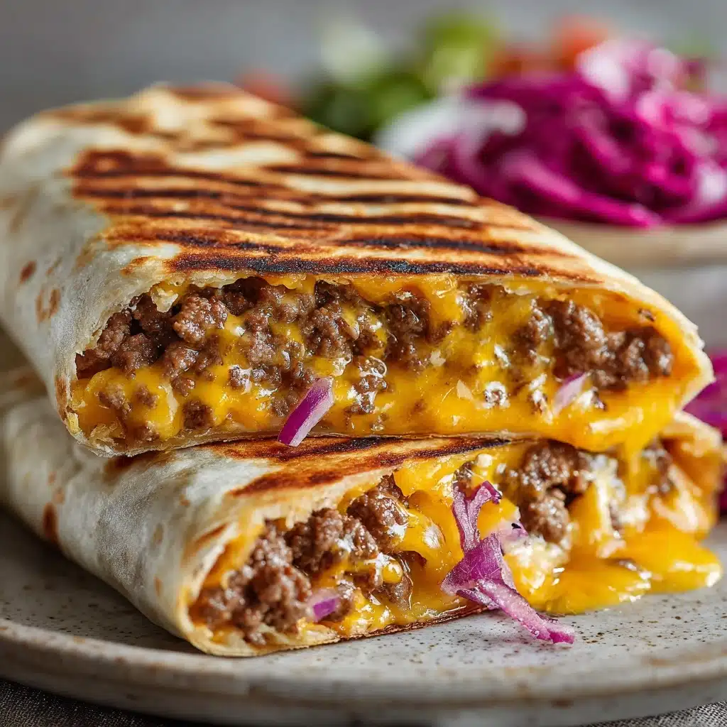 Cheeseburger Burrito (Animal Style) Recipe