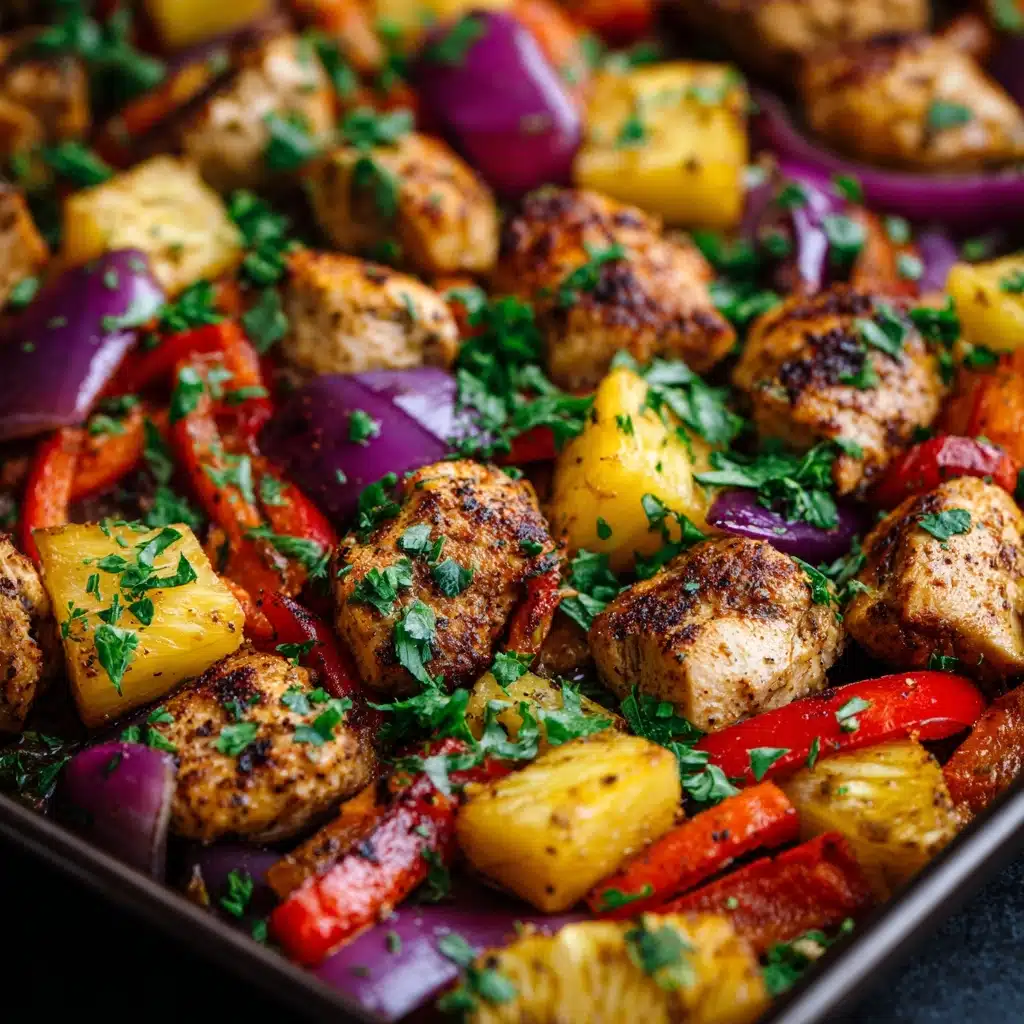 Hawaiian Chicken Sheet Pan Recipe