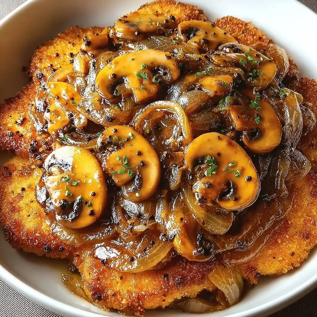 Black Pepper Chicken with Mushrooms Recipe - Recipe Image