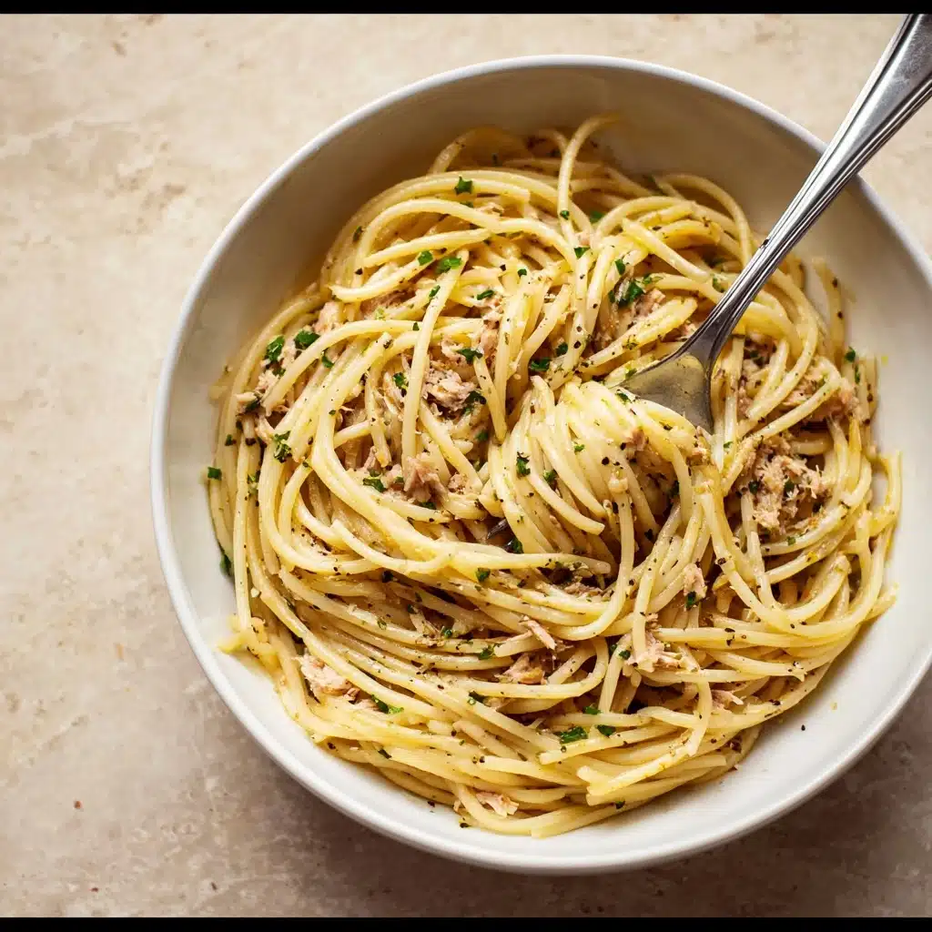 Easy Canned Tuna Pasta Recipe - Recipe Image