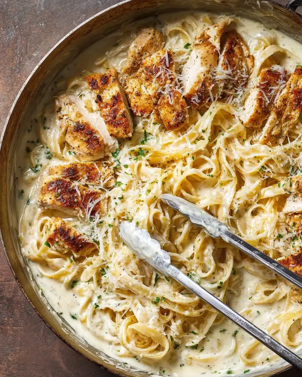 Chicken Fettuccine Alfredo Recipe